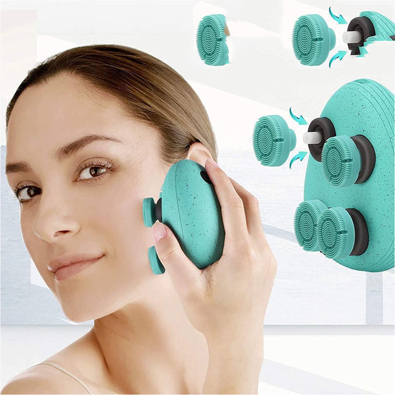 Masseur Crânien Automatique 4 Têtes Interchangeables